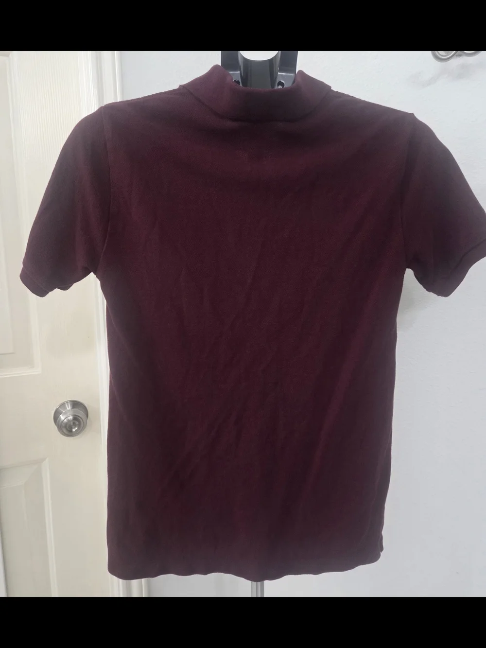Ralph Lauren Men’s Wine Polo Shirt with Navy Pony